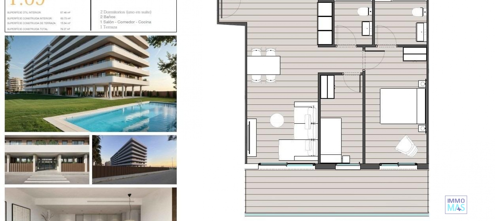 Obra nueva - Apartamento - Moncofa - Playa de Moncofa