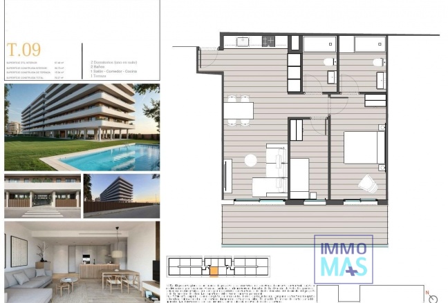 Obra nueva - Apartamento - Moncofa - Playa de Moncofa