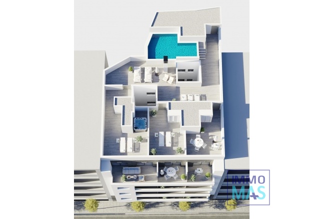Nieuwbouw  - Apartment - Torrevieja - Centro