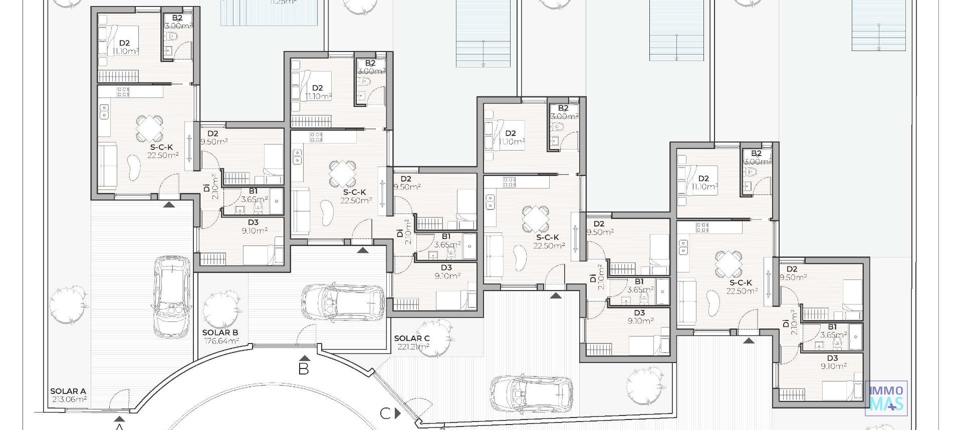 New Build - Townhouse - Mazarron - Country Club
