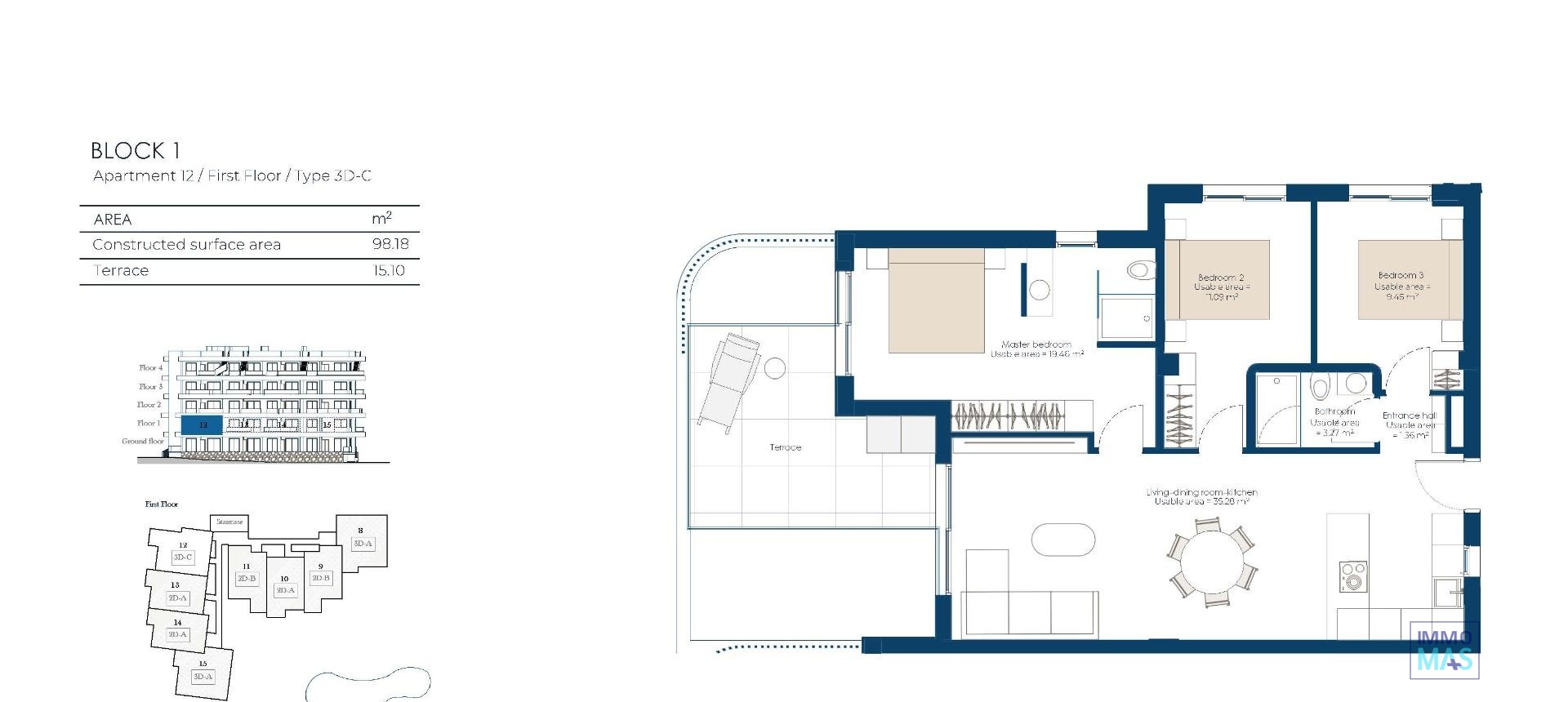 New Build - Apartment - Banos y Mendigo - El Valle Golf