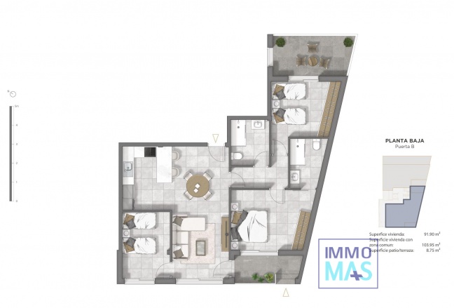 New Build - Apartment - Guardamar del Segura - Pueblo