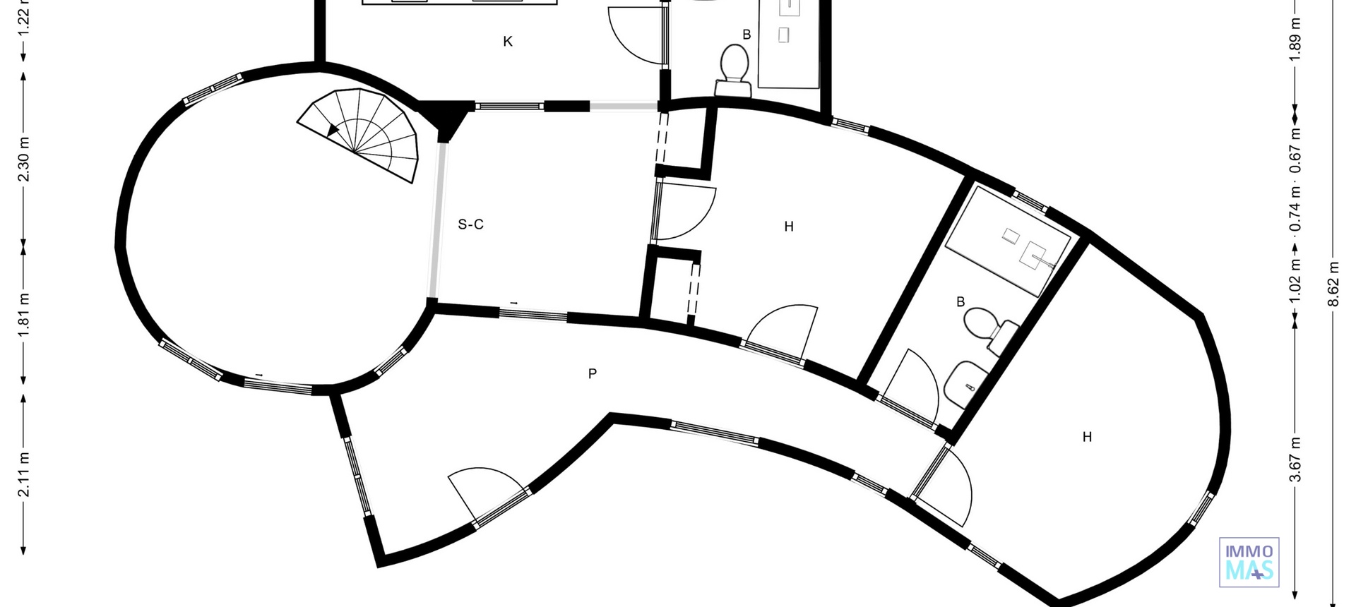 Resale - Villa - Benissa - Baladrar