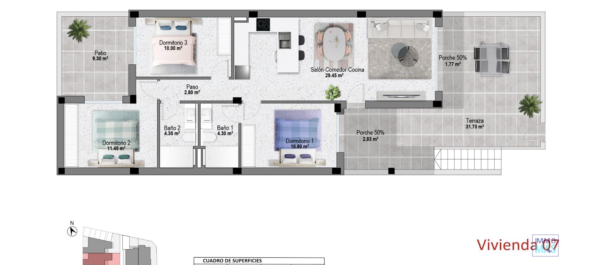 New Build - Apartment - Pilar de la Horadada - pueblo