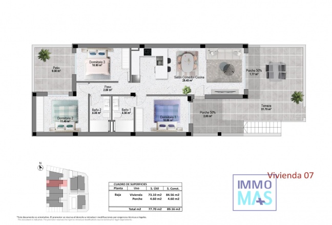 New Build - Apartment - Pilar de la Horadada - pueblo
