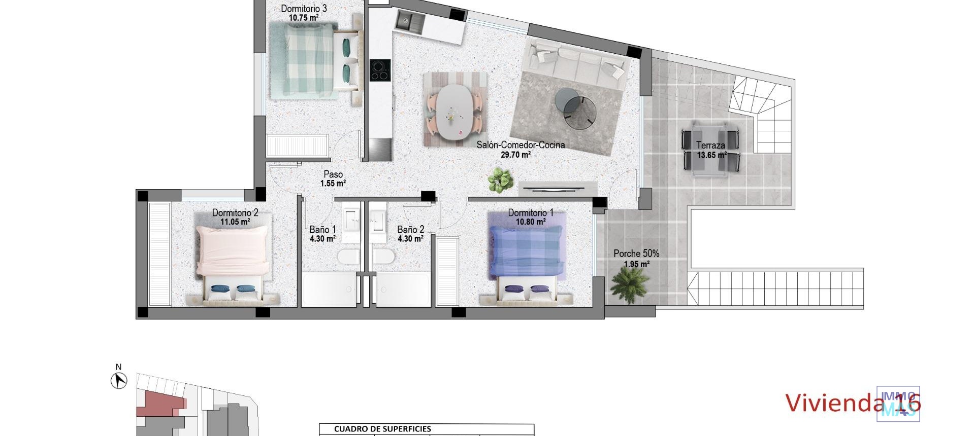 New Build - Apartment - Pilar de la Horadada - pueblo