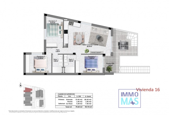 New Build - Apartment - Pilar de la Horadada - pueblo