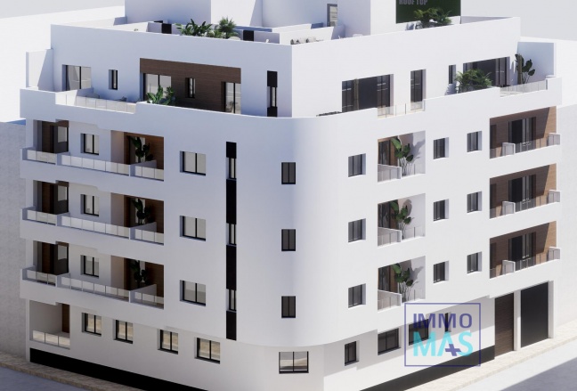 Nouvelle construction - Apartement - Torrevieja - pueblo