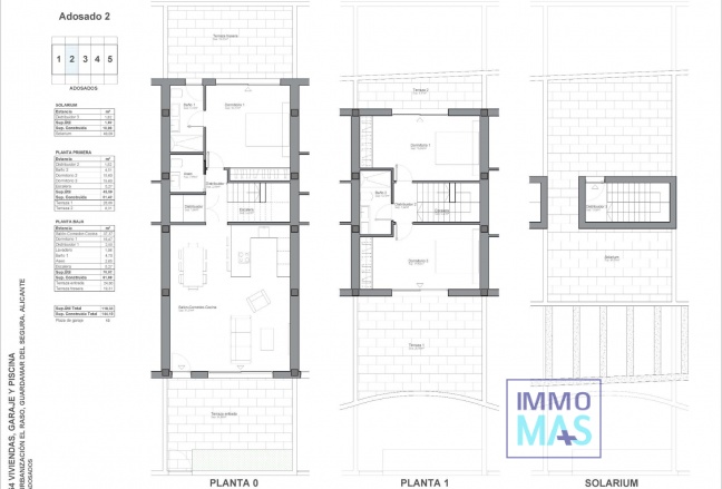 New Build - Townhouse - Guardamar del Segura - El Raso