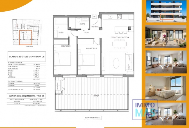 New Build - Apartment - Benijofar - Pueblo