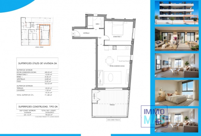 New Build - Apartment - Benijofar - Pueblo