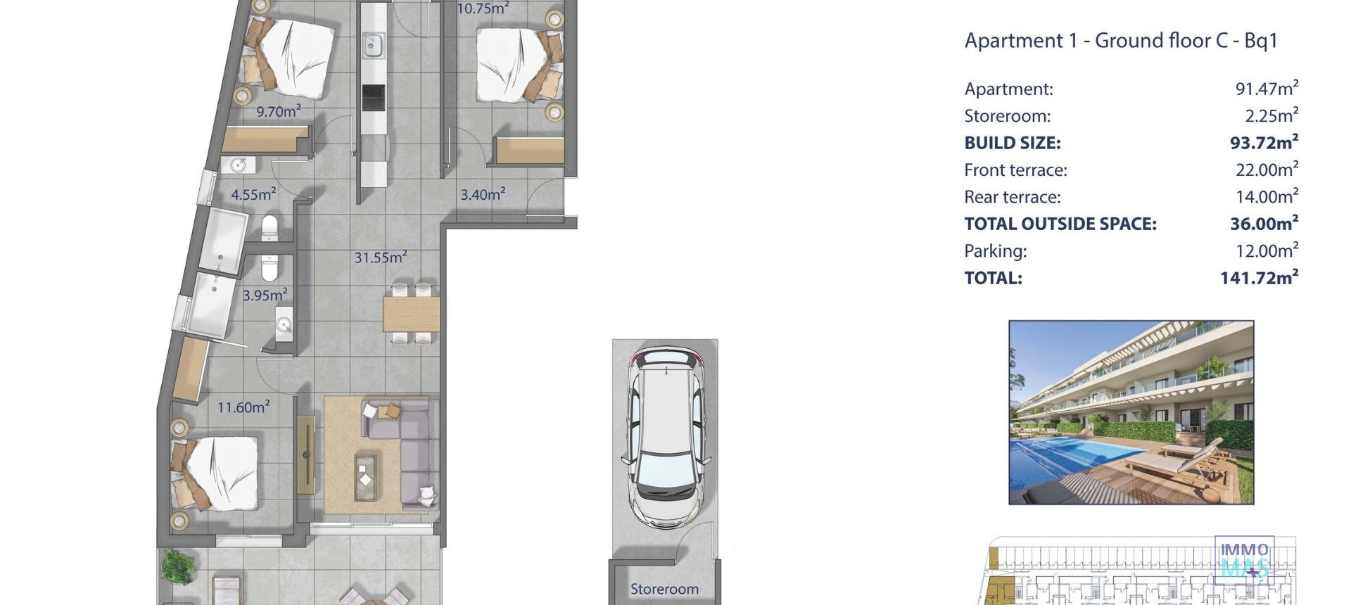 New Build - Apartment - Los Alcazares - Los Narejos
