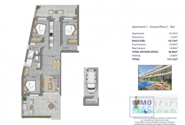 New Build - Apartment - Los Alcazares - Los Narejos