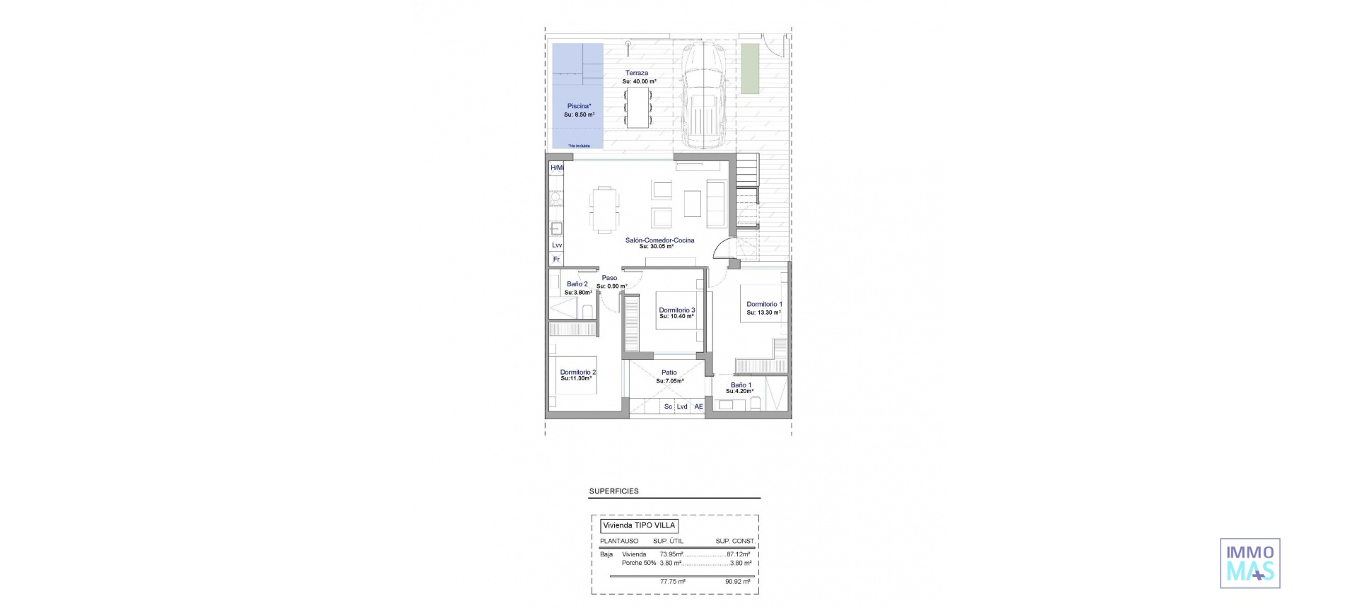 New Build - Townhouse - Alhama De Murcia - Condado De Alhama