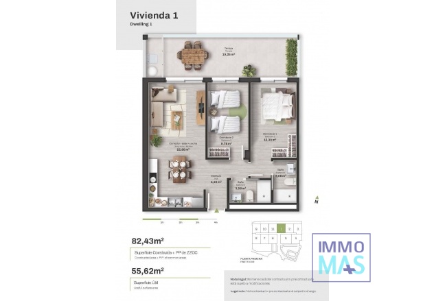 New Build - Apartment - Mojacar - Descargador