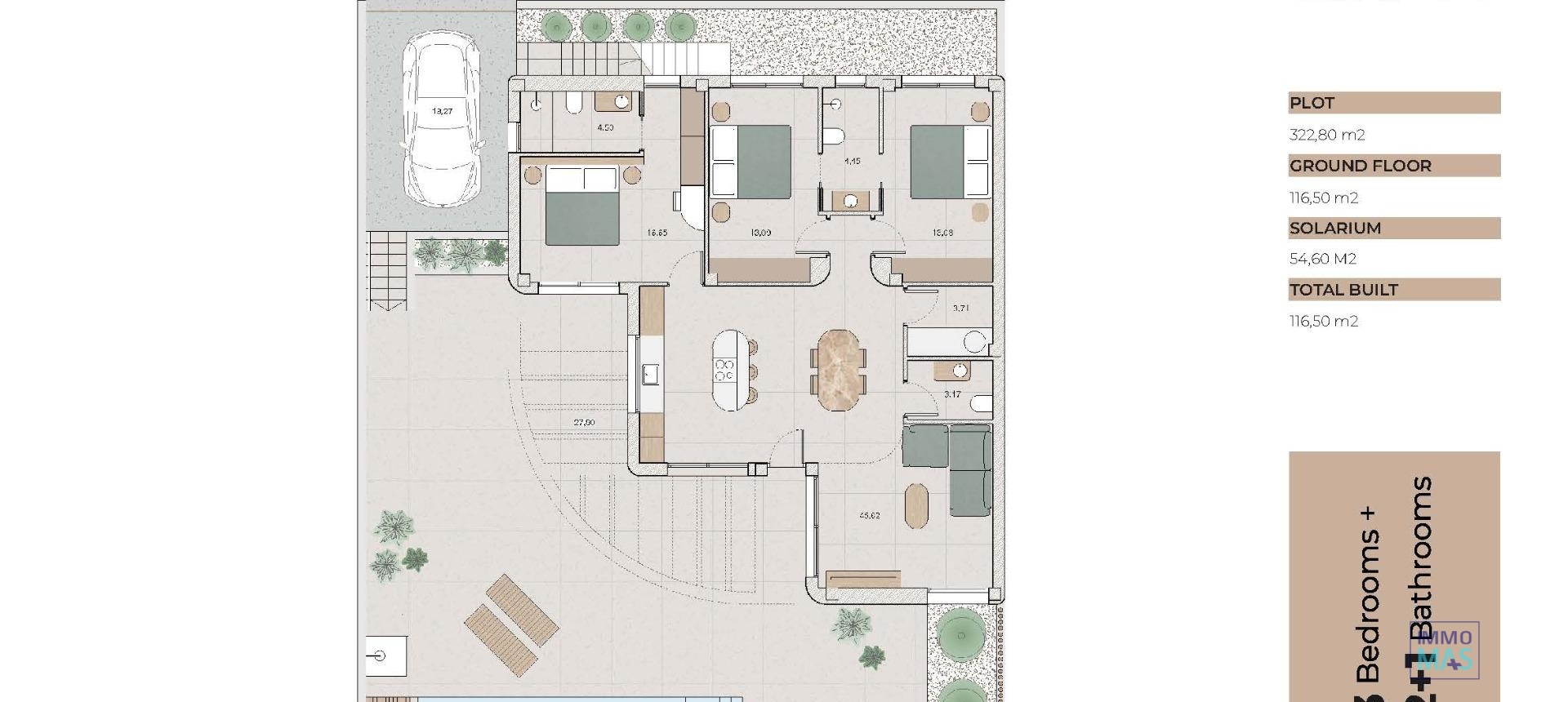 New Build - Villa - Algorfa - La Finca Golf
