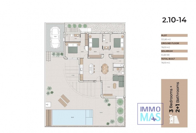 New Build - Villa - Algorfa - La Finca Golf