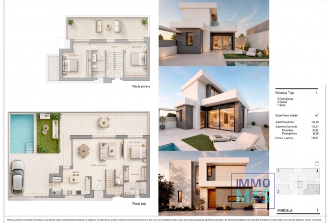 New Build - Villa - Pilar de la Horadada - pueblo