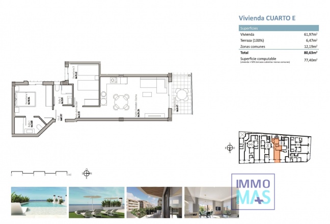 Nouvelle construction - Apartement - Guardamar del Segura - Pueblo