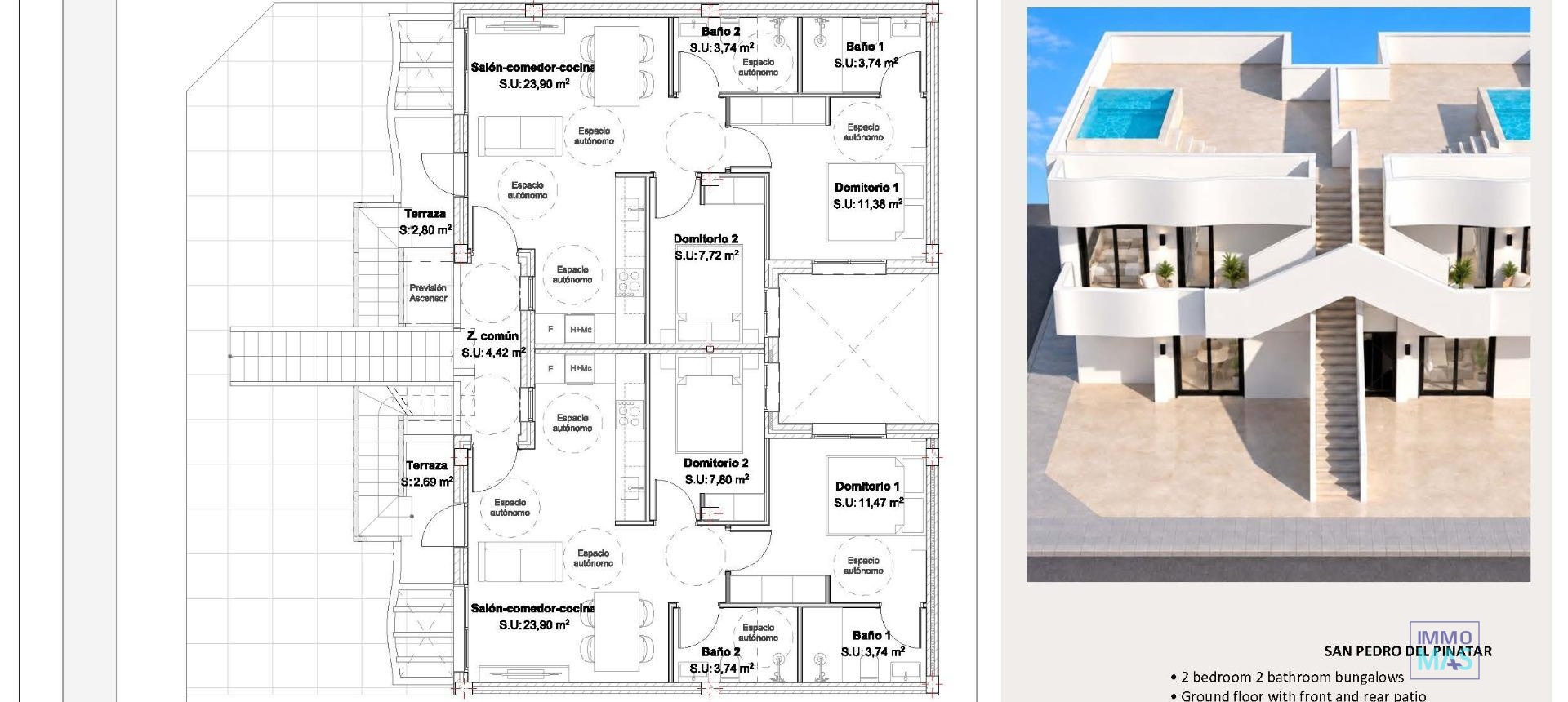 New Build - Apartment - San Pedro del Pinatar - Los Peñascos