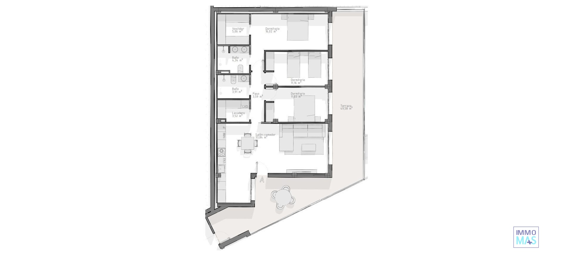 New Build - Apartment - Aguilas - Playa del Hornillo