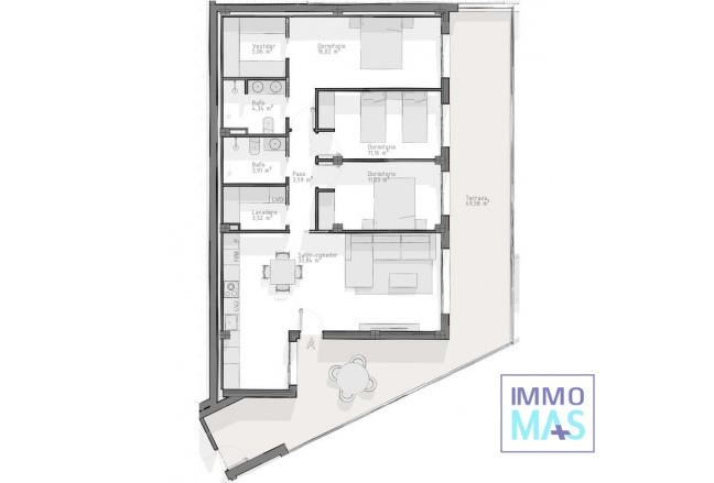 New Build - Apartment - Aguilas - Playa del Hornillo