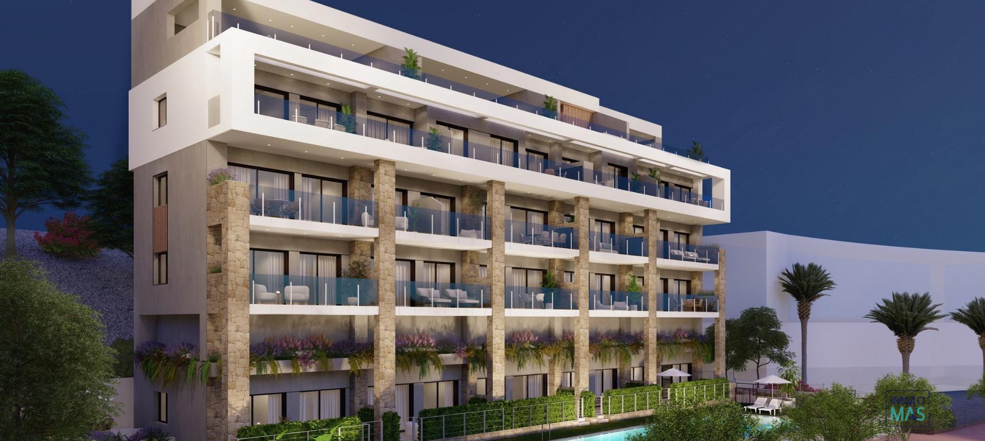 Obra nueva - Apartamento - Villajoyosa - Puntes del Moro