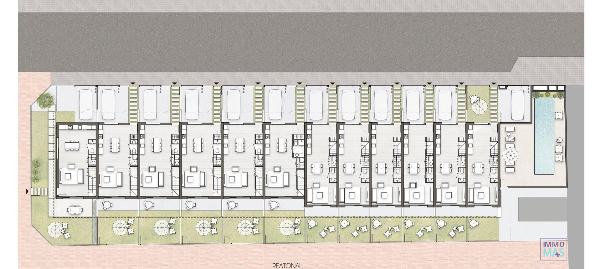 Nouvelle construction - Maison de ville - Pilar de la Horadada - pueblo