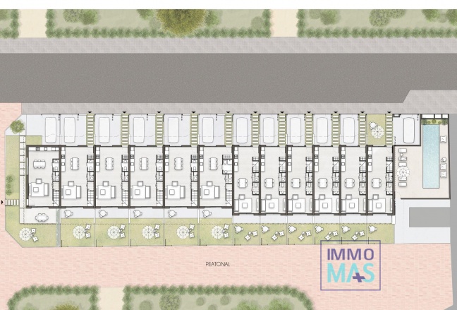 Nouvelle construction - Maison de ville - Pilar de la Horadada - pueblo