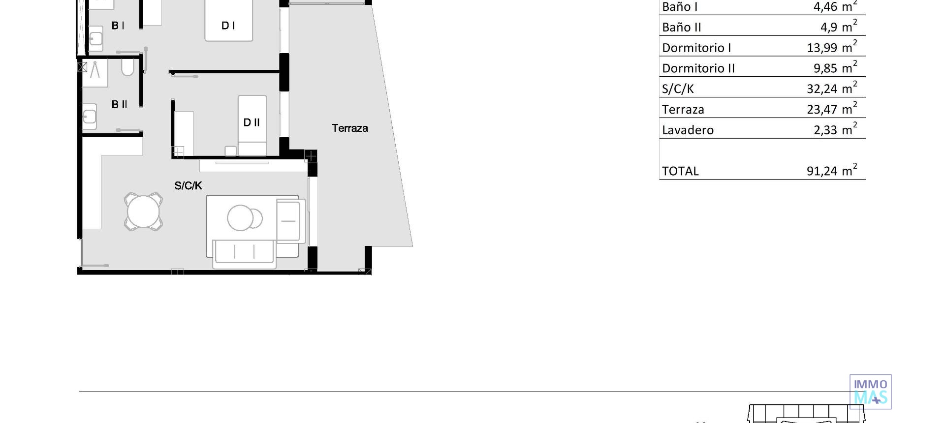 New Build - Apartment - San Miguel de Salinas - Pueblo
