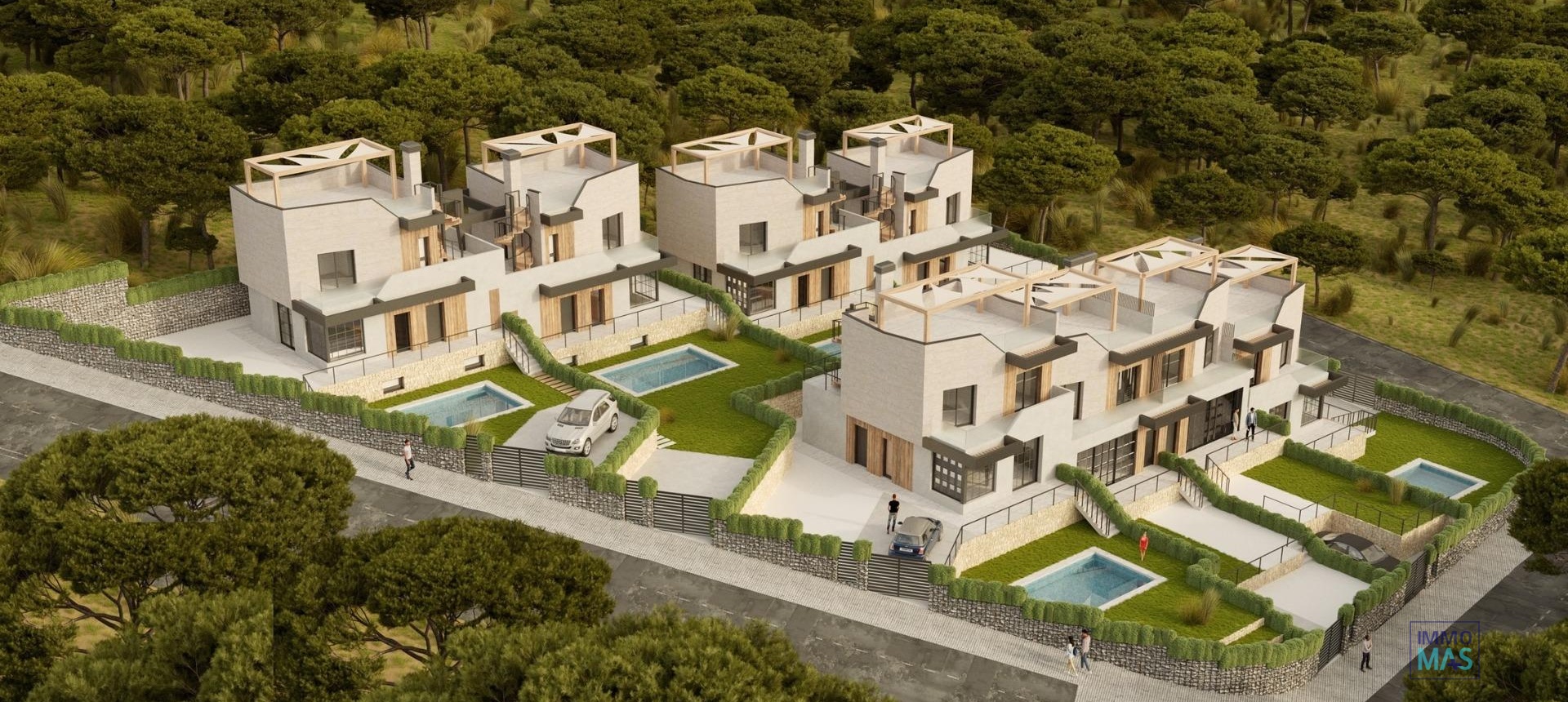 New Build - Townhouse - Polop - PAU1