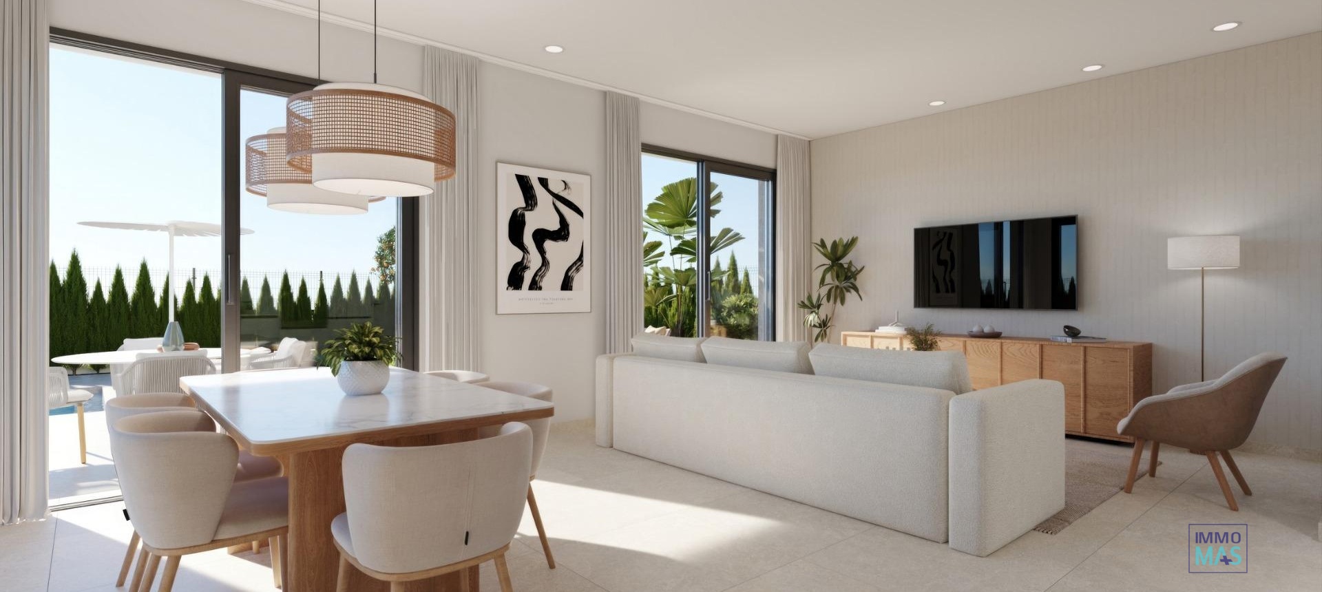 Nouvelle construction - Villa - Fuente Álamo - Hacienda Del Álamo Golf