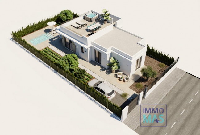 Nouvelle construction - Villa - Fuente Álamo - Hacienda Del Álamo Golf