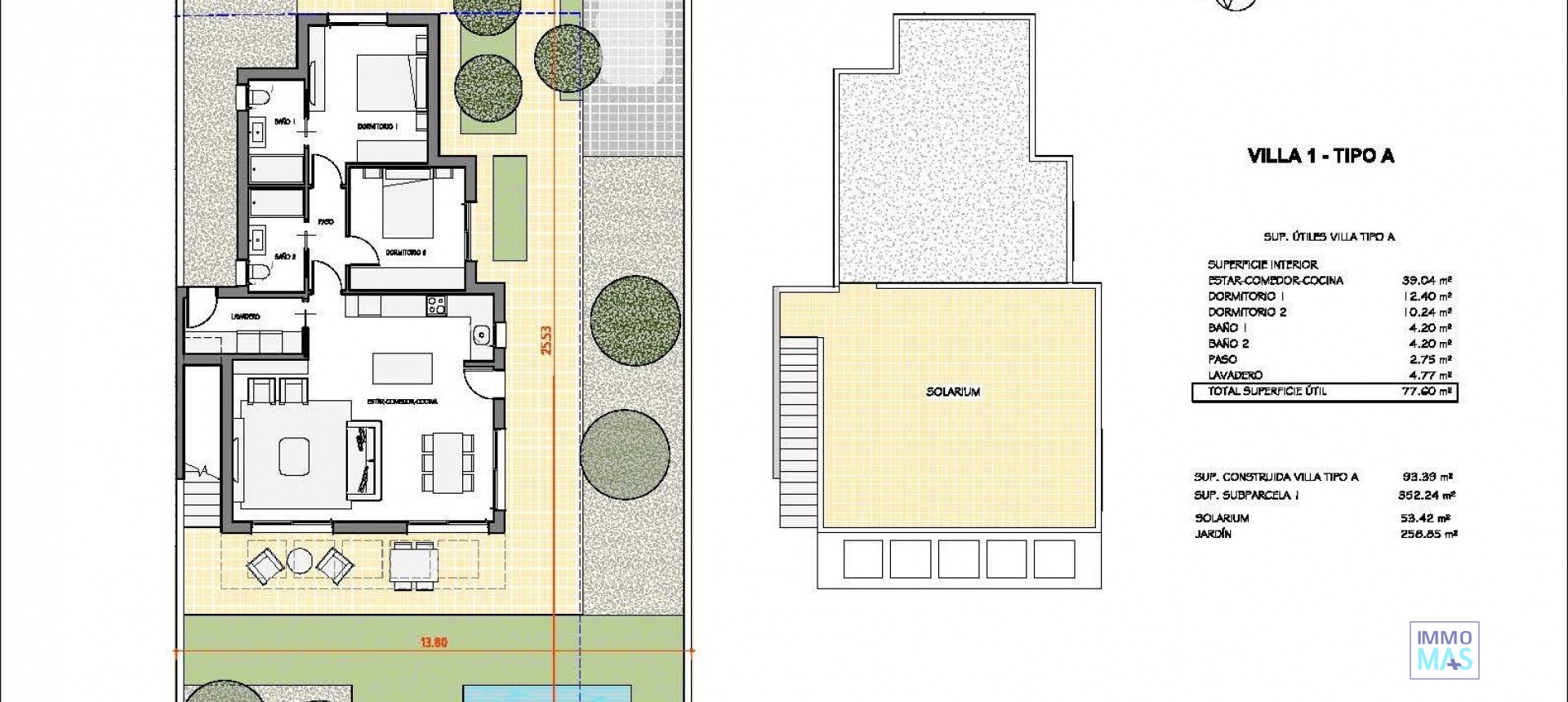 Nouvelle construction - Villa - Fuente Álamo - Hacienda Del Álamo Golf