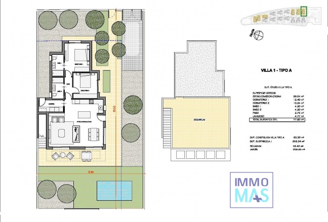 Nouvelle construction - Villa - Fuente Álamo - Hacienda Del Álamo Golf