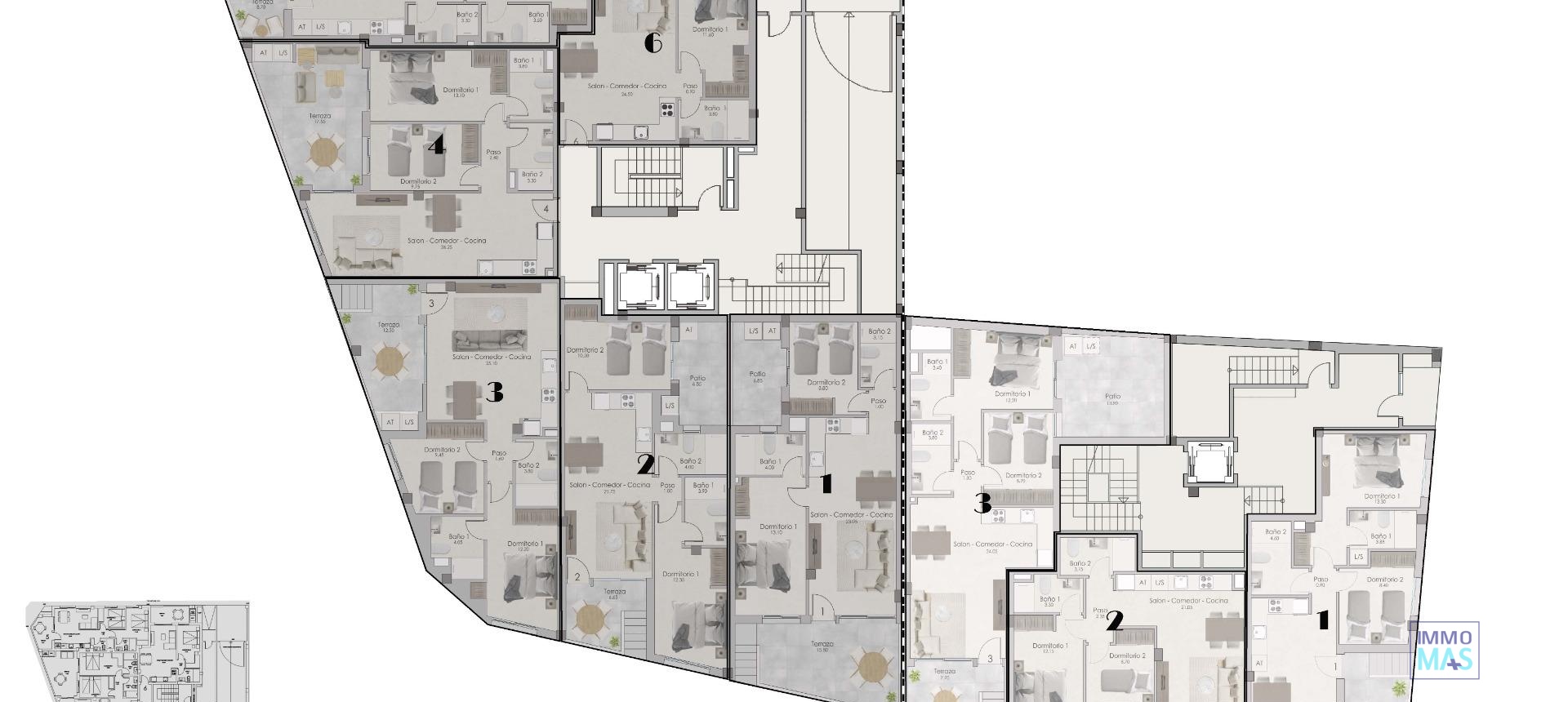New Build - Apartment - Santa Pola - Estacion de autobuses