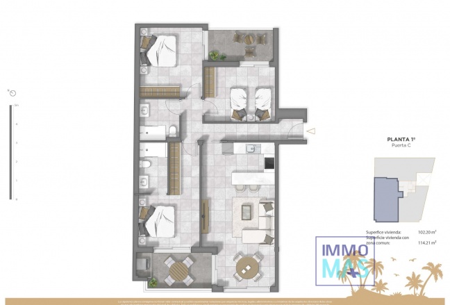 Nouvelle construction - Apartement - Guardamar del Segura - Pueblo