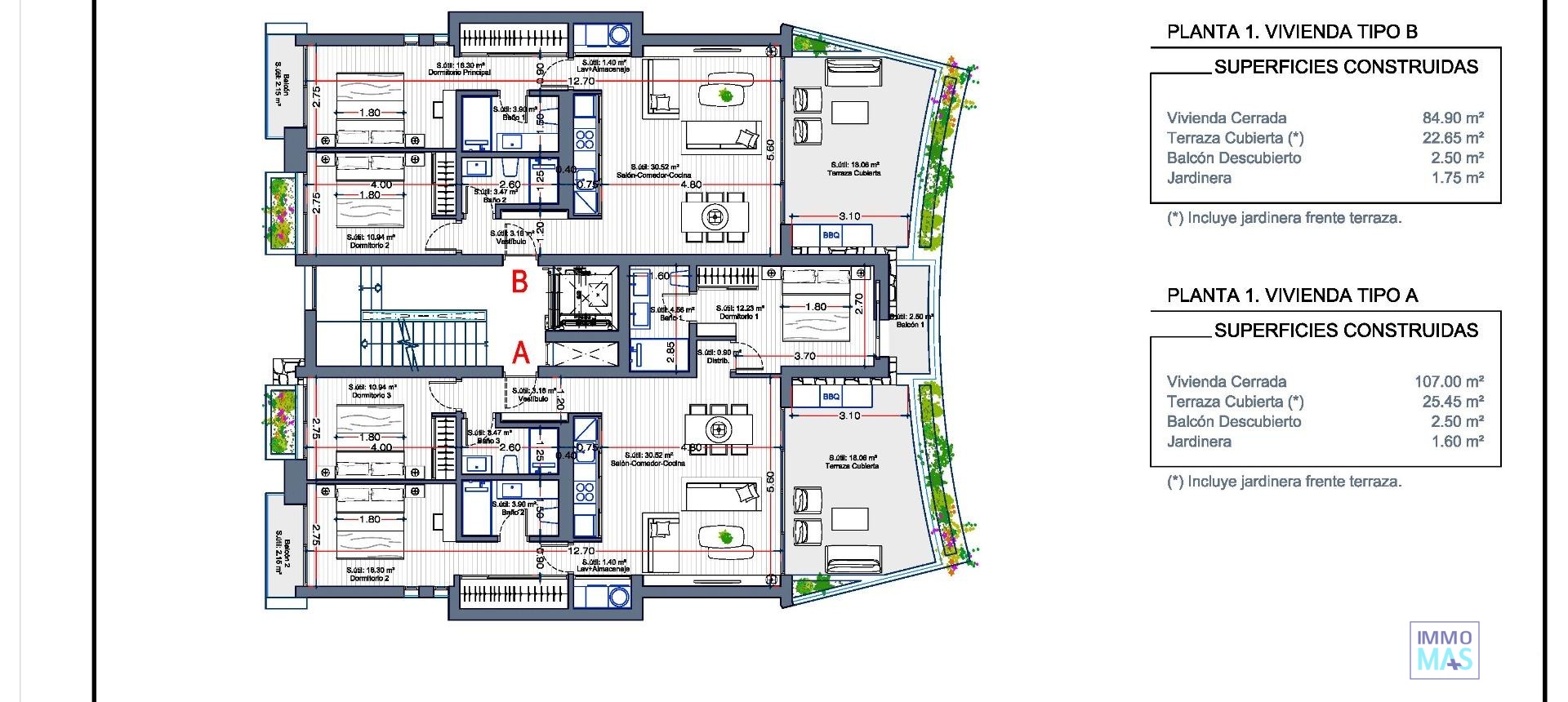 New Build - Apartment - La Manga Club - Las Orquídeas