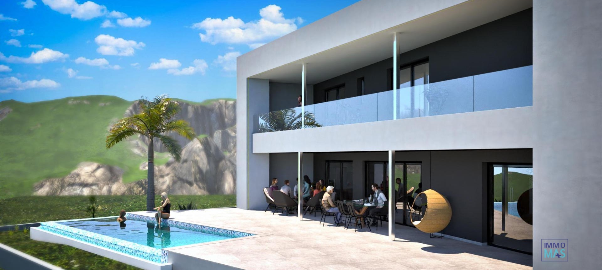 New Build - Villa - La Nucía - Panorama