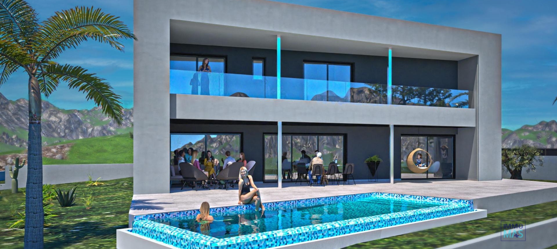 New Build - Villa - La Nucía - Panorama