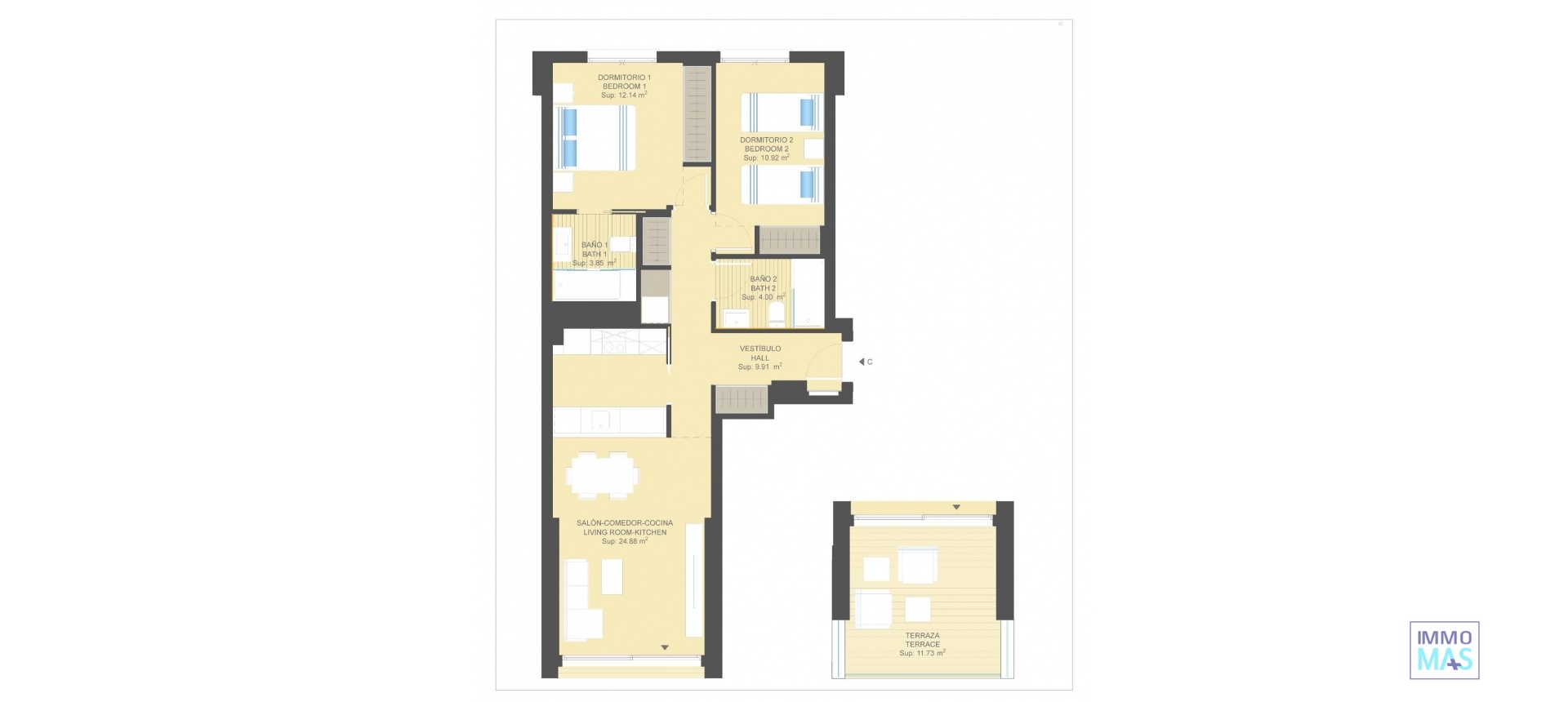 New Build - Apartment - Orihuela Costa - Campoamor