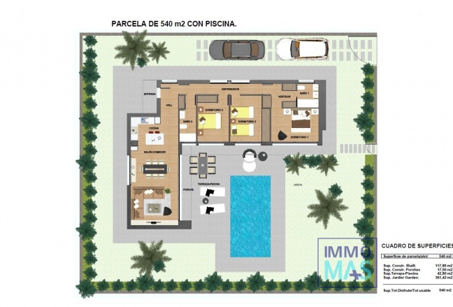 New Build - Villa - Calasparra - Urbanización Coto Riñales