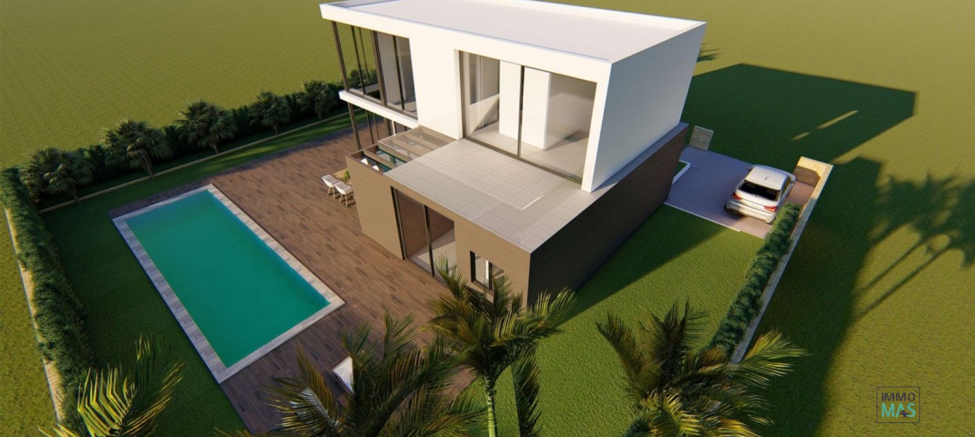 New Build - Villa - Polop - Alberca