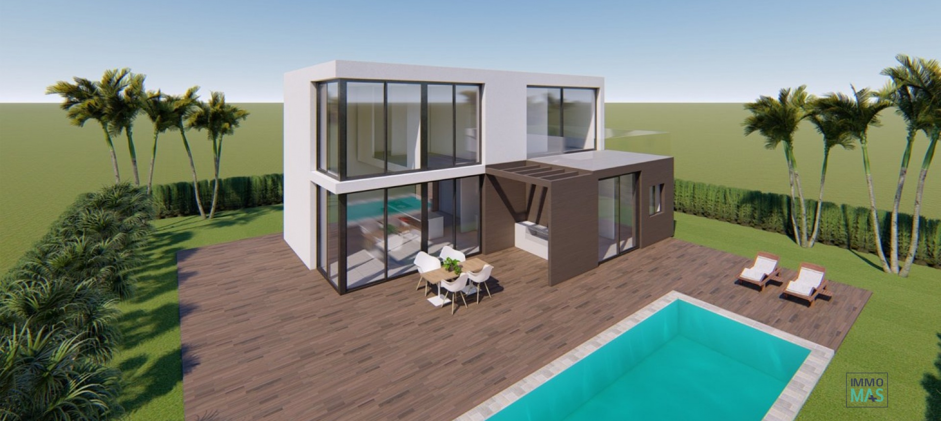 New Build - Villa - Polop - Alberca