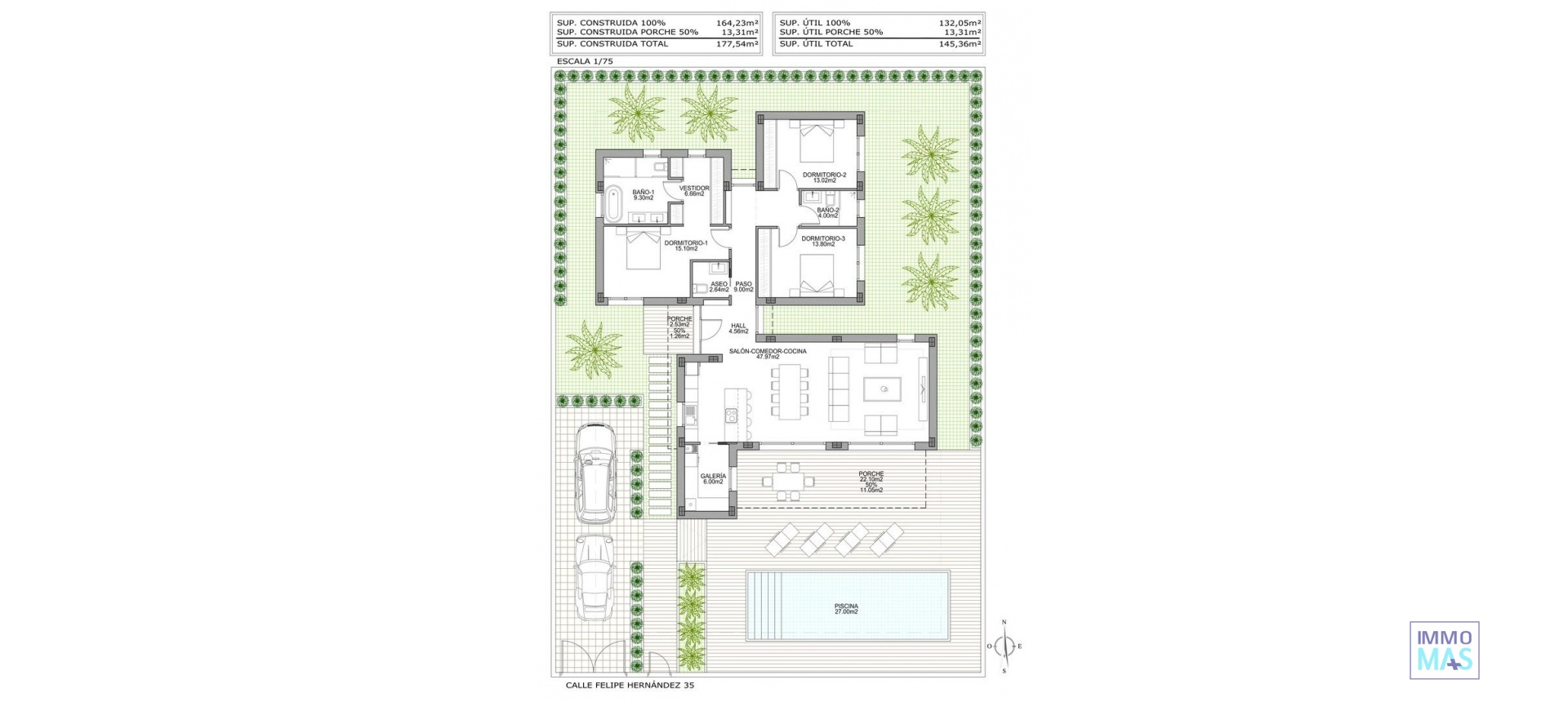 Nouvelle construction - Villa - Benijofar - Polideportivo