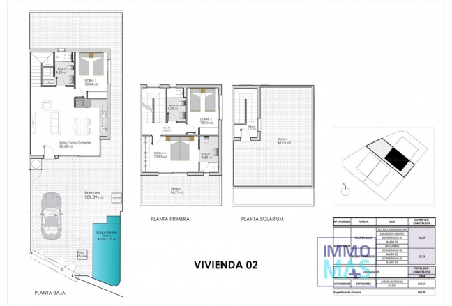 Nieuwbouw  - Semidetached - Pilar de la Horadada - pueblo