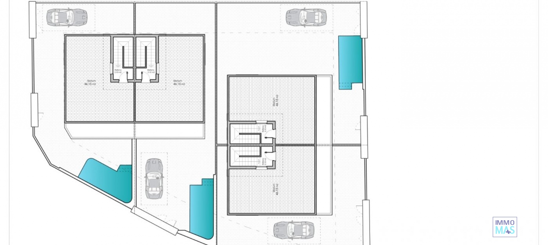 Nieuwbouw  - Semidetached - Pilar de la Horadada - pueblo