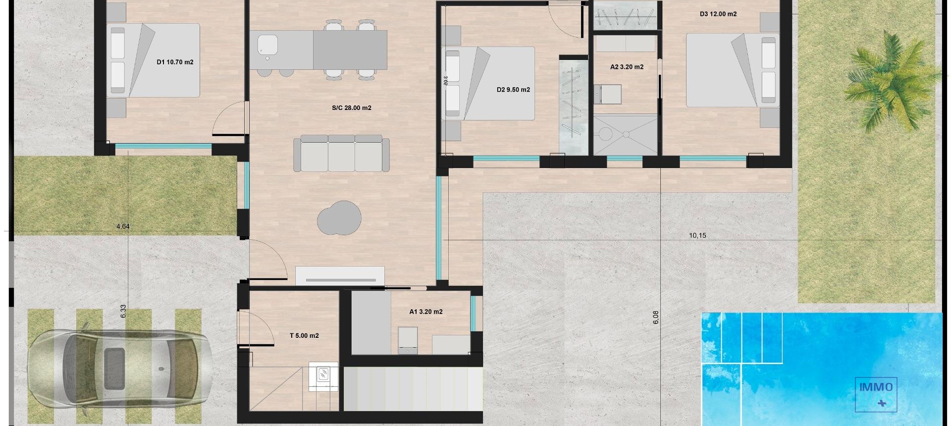 New Build - Villa - Torre Pacheco - Roldán