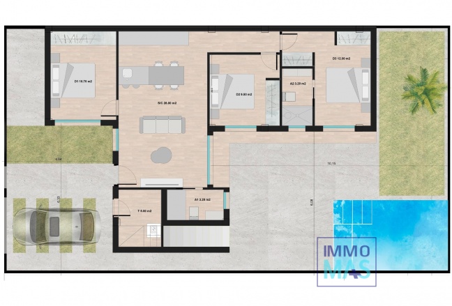 New Build - Villa - Torre Pacheco - Roldán