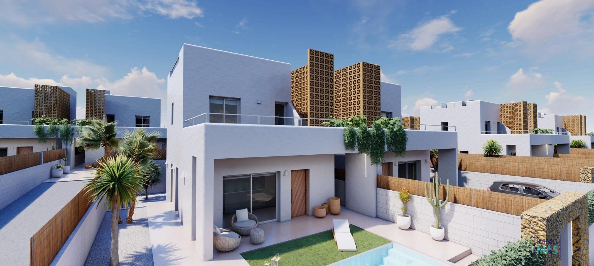 Nouvelle construction - Villa - Pilar de la Horadada - Polideportivo